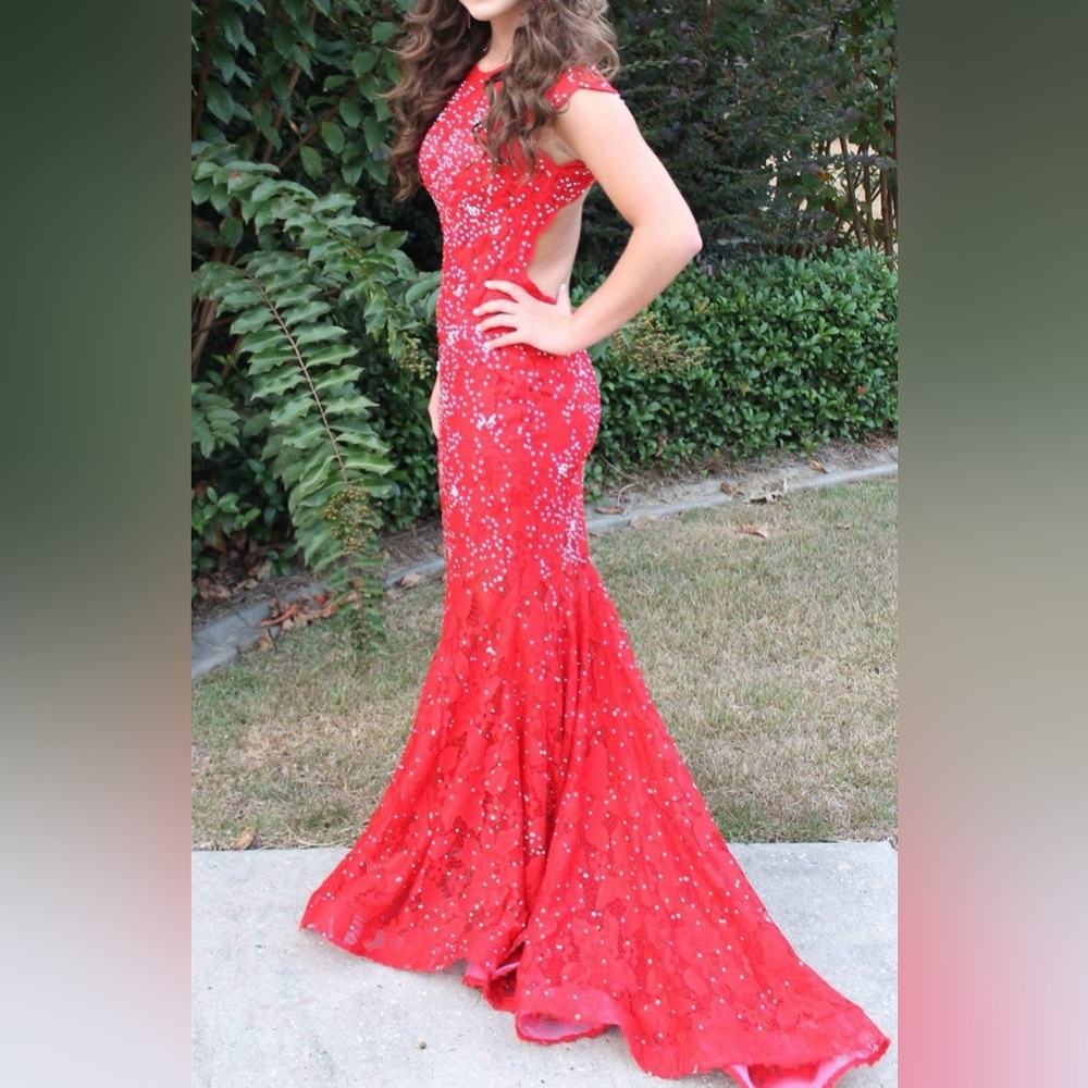 Jovani Red Gown